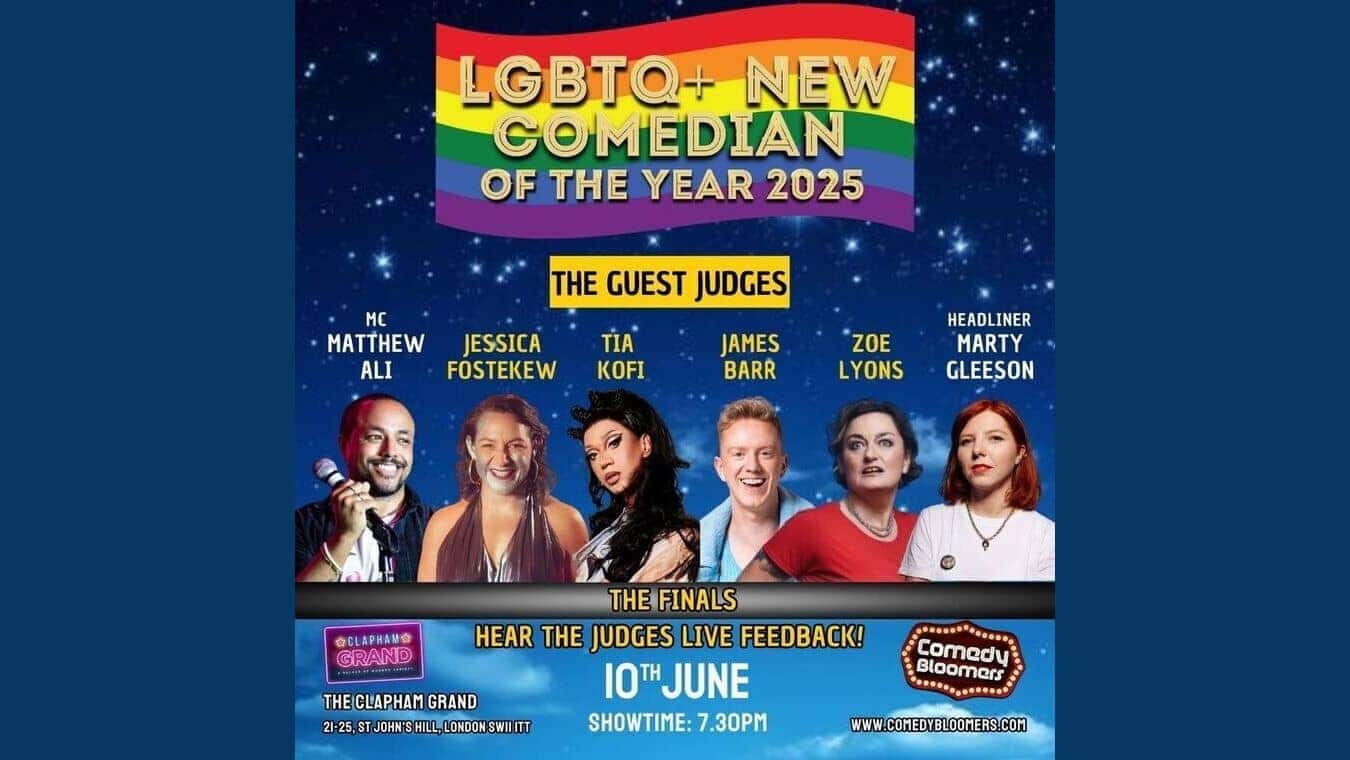 Comedy Bloomers’ LGBTQ+ New Comedian of the Year 2025 Grand Final