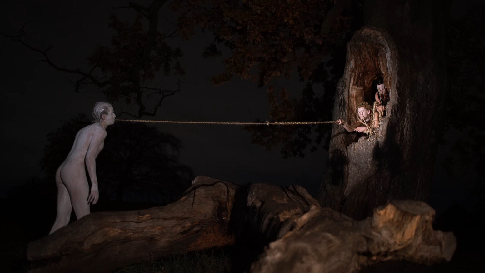 Still from Keratin in "From Performativity to Body Politics: The Metaphorical Myths and Rituals of Artist Scarlett Wang" by Freya Fan