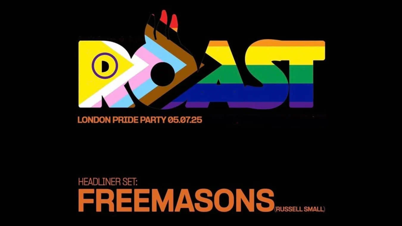 Roast is a gay club night at Pride In London.