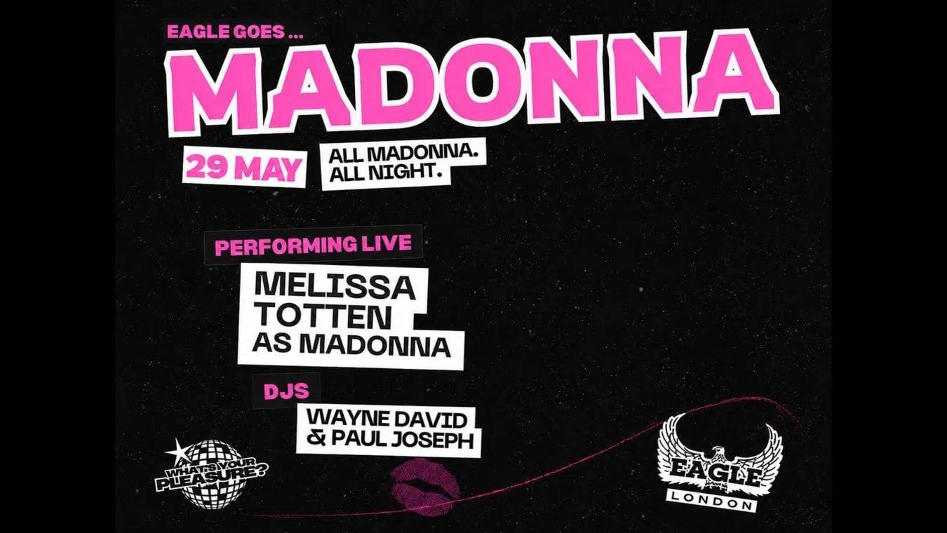 Friday and Saturday night in a gay bar in Vauxhall, at Eagle London.
