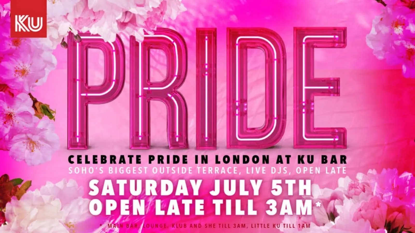 Ku Bar at Pride In London