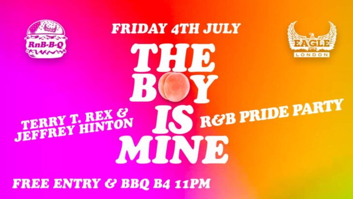 The Boy Is Mine Pride Party at Eagle London.