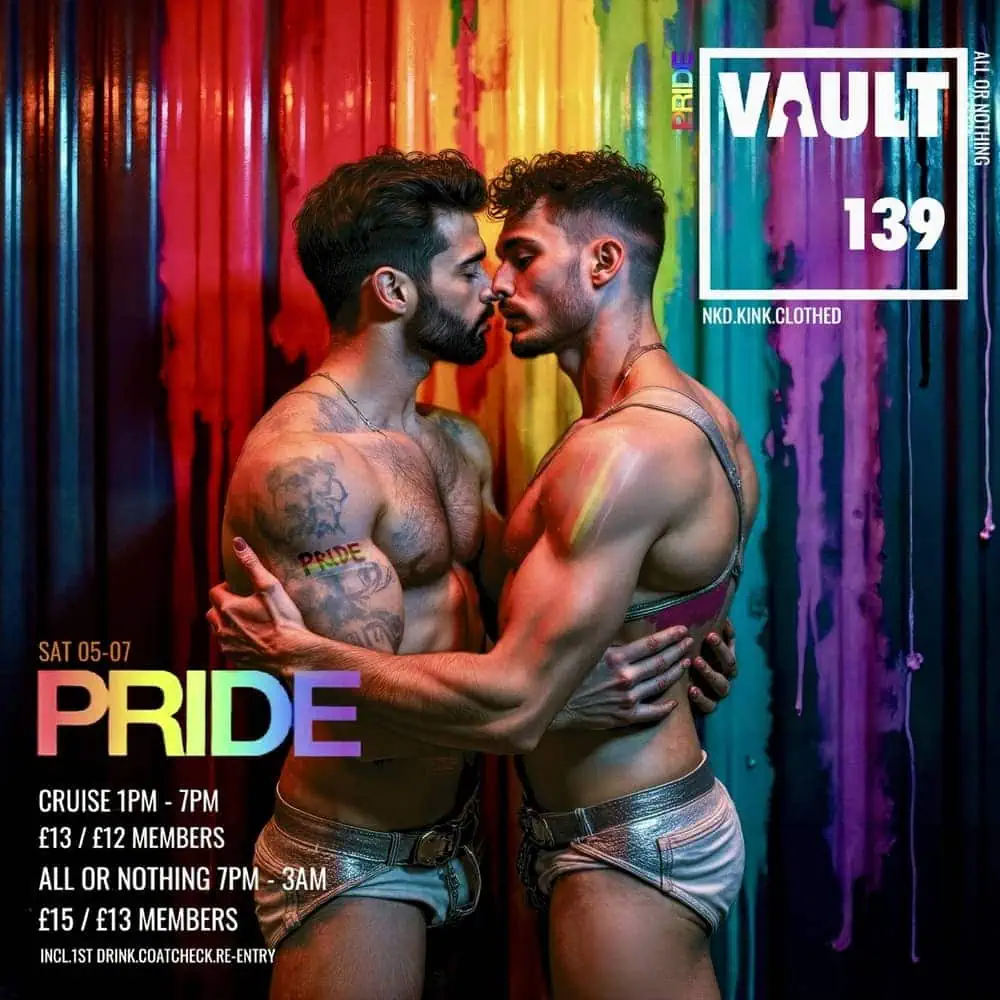 Vault 139 in Pride In London.
