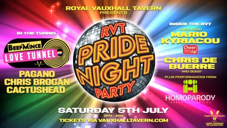 Pride Night at The royal Vauxhall tavern