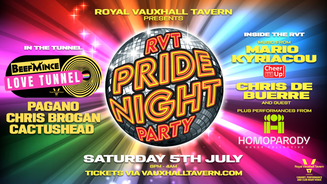 Pride Night at The royal Vauxhall tavern