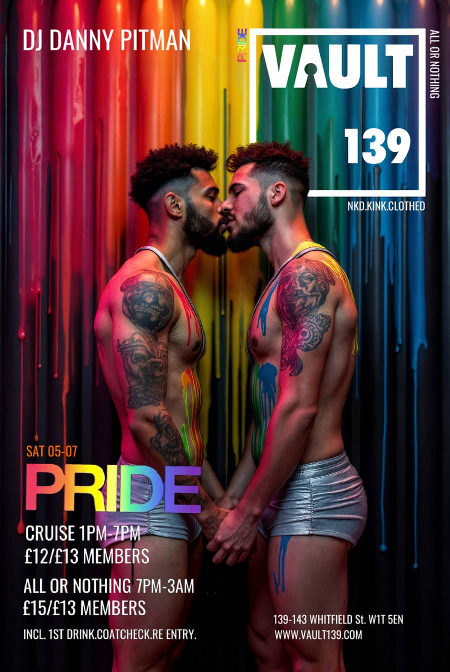 Vault 139 on Pride Night in London.