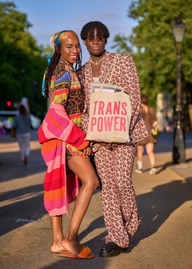 London Trans+ Pride photo trans power