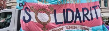 London Trans+ Pride is on Saturday 26 July 2025 and this year's theme is 'Existence & Resistance',