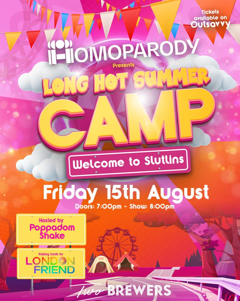 Homoparody at The Two Brewers gay bar in South London