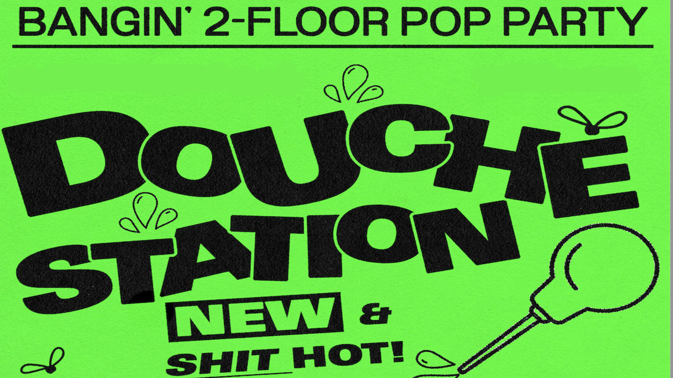 Douche station is a queer pop party at The Divine LGBTQ club in London.