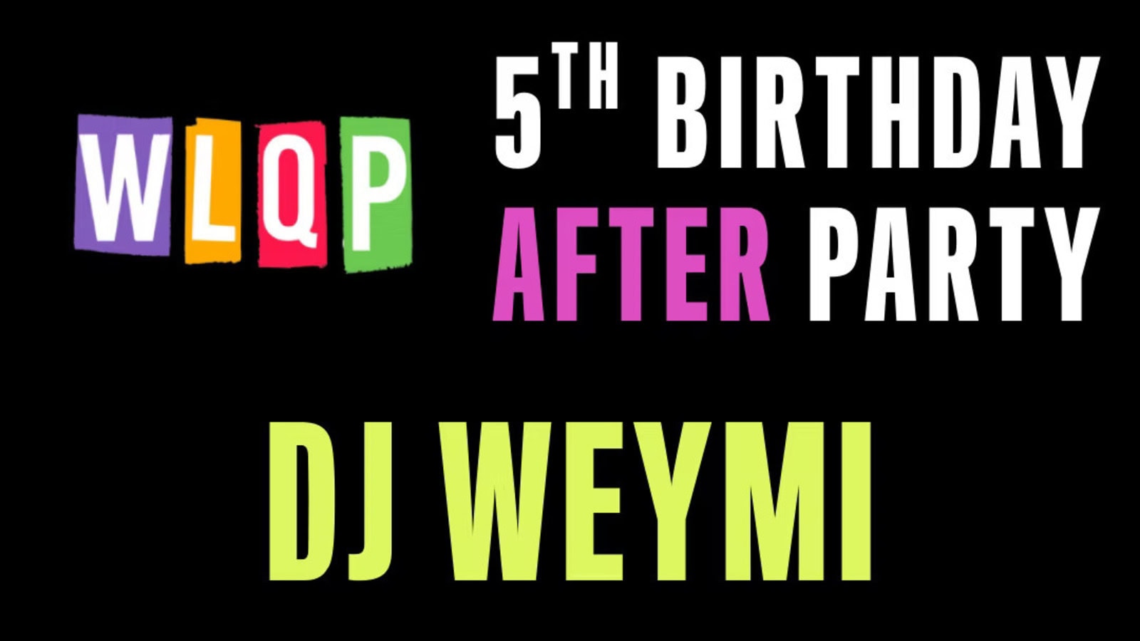 WLQP’s 5th Birthday After Party at George IV, Chiswick, 31 August ’25