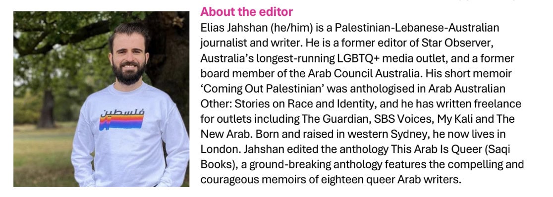 This Queer Arab Family edited by Elias Jason.