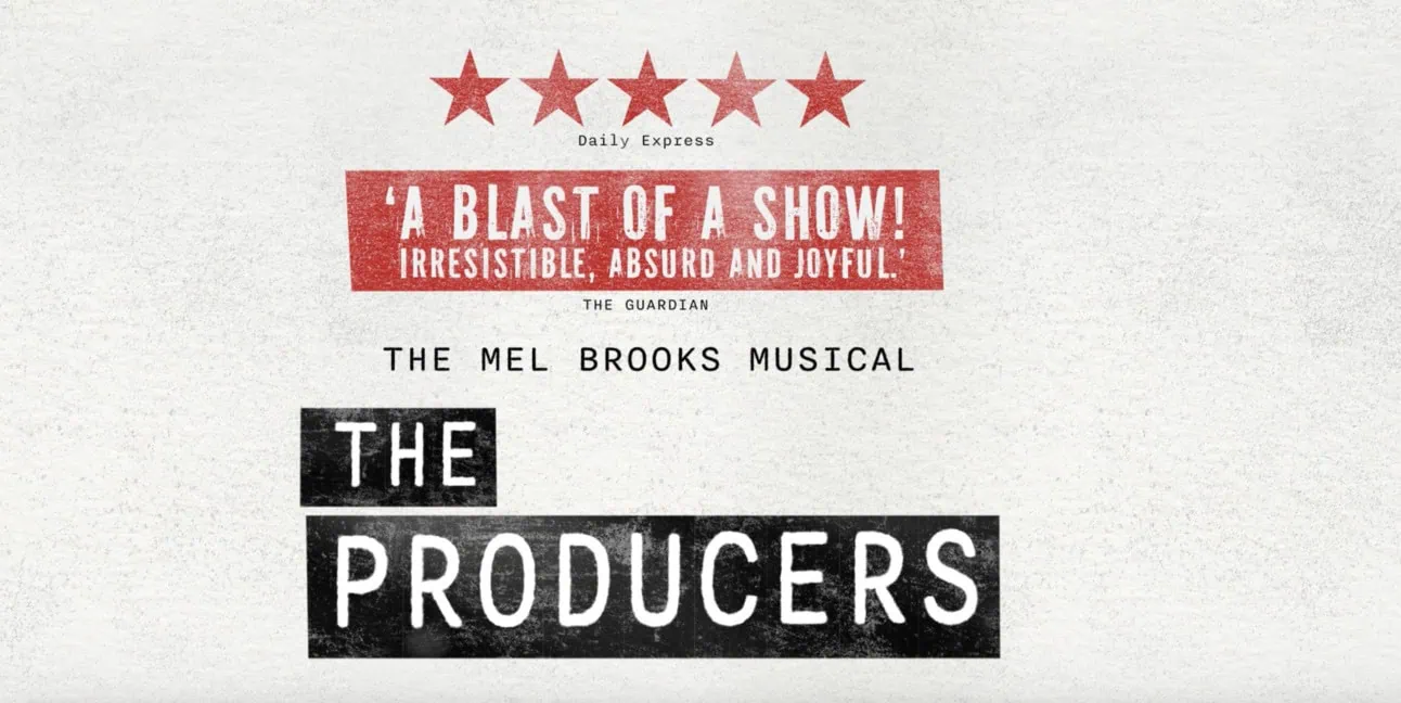 The Producers at The Garrick Theatre review image.