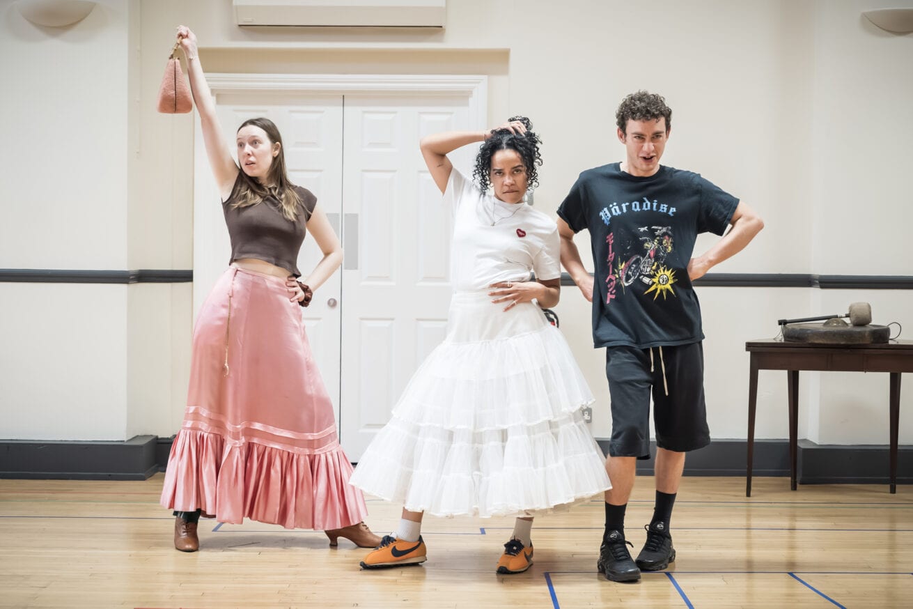 Olly Alexander and Stephen Fry in The Importance of Being Earnest at the National Theatre