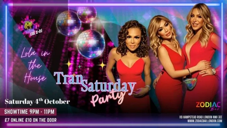 TranSaturday at Zodiac bar