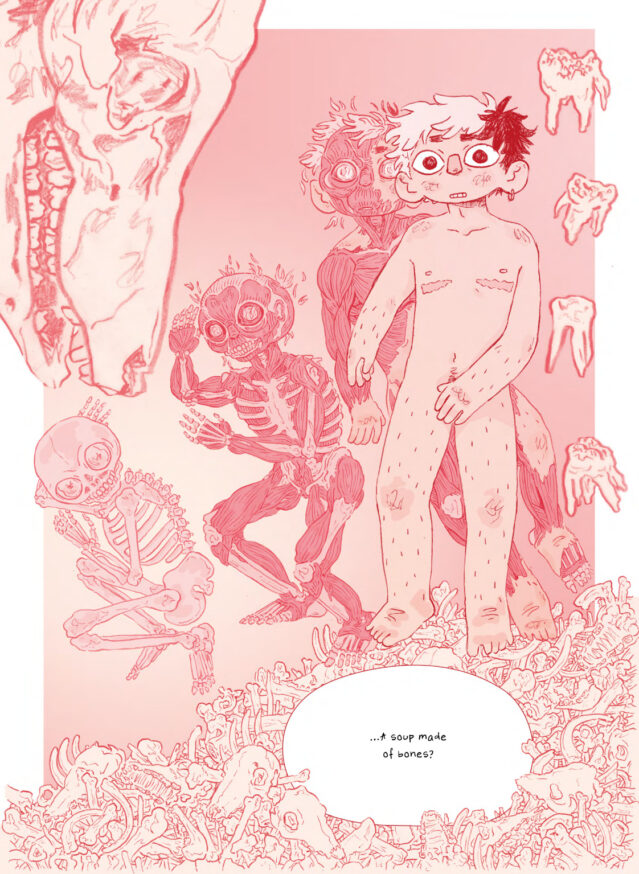 Bone Broth by Alex Taylor, winner of First Graphic Novel Award