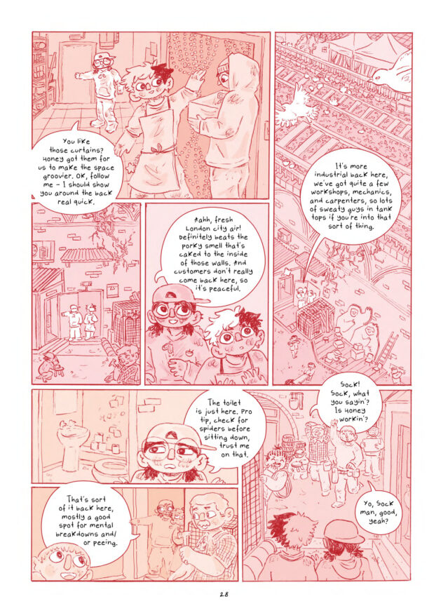 Bone Broth by Alex Taylor, winner of First Graphic Novel Award