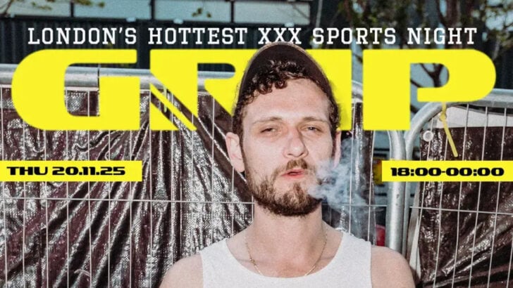 Grip is a gay men's sports night at Electrowerkz club