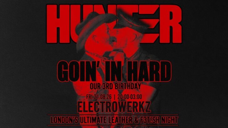 Gay men's club Hunter at Electrowerkz club in London.