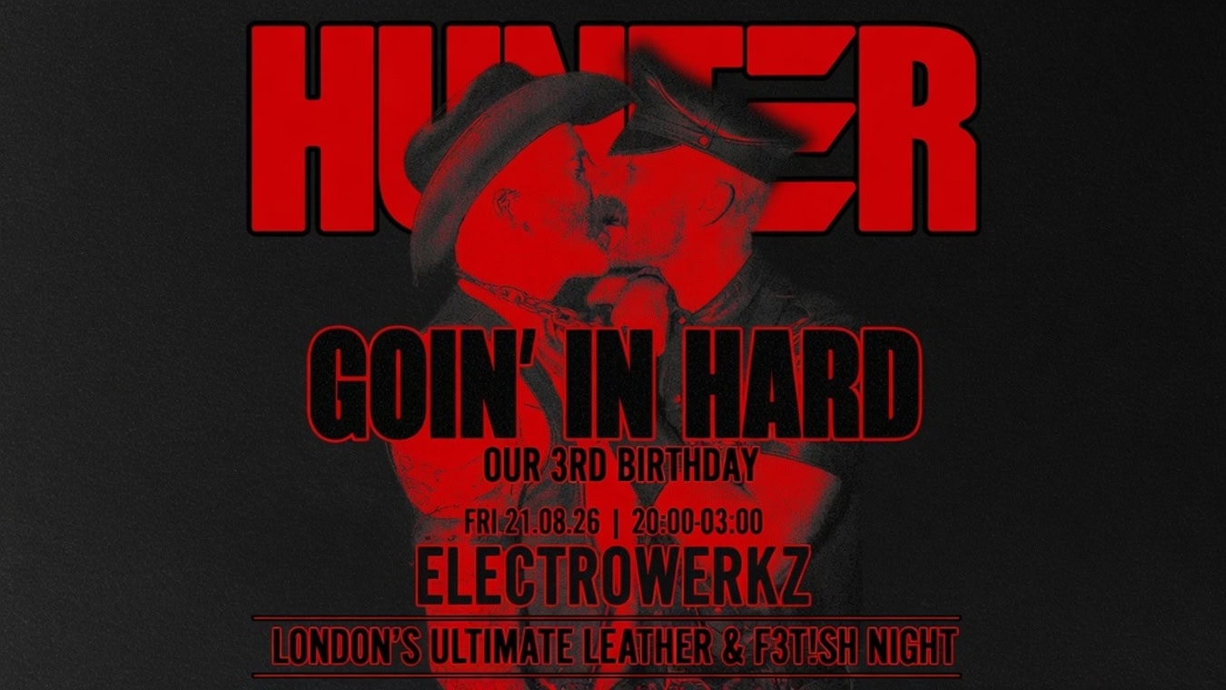 Gay men's club Hunter at Electrowerkz club in London.