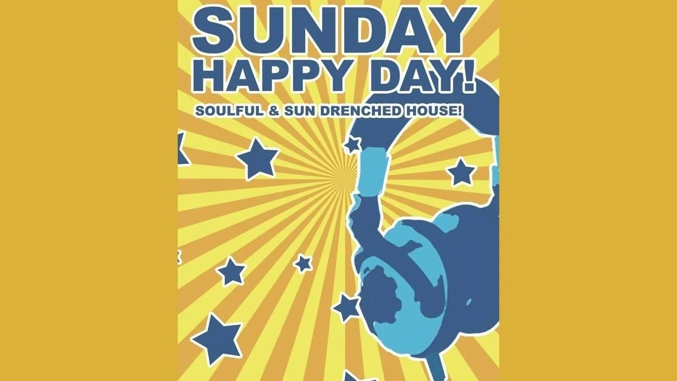 Sunday Happy Day LGBTQ inclusive party on a Sunday in Soho, London.