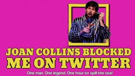 Joan Collins Blocked Me On Twitter at Waterloo East on 12 December 2025