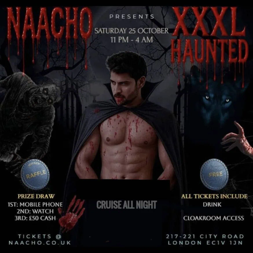 Naacho is a gay club at Bunker Bar in London