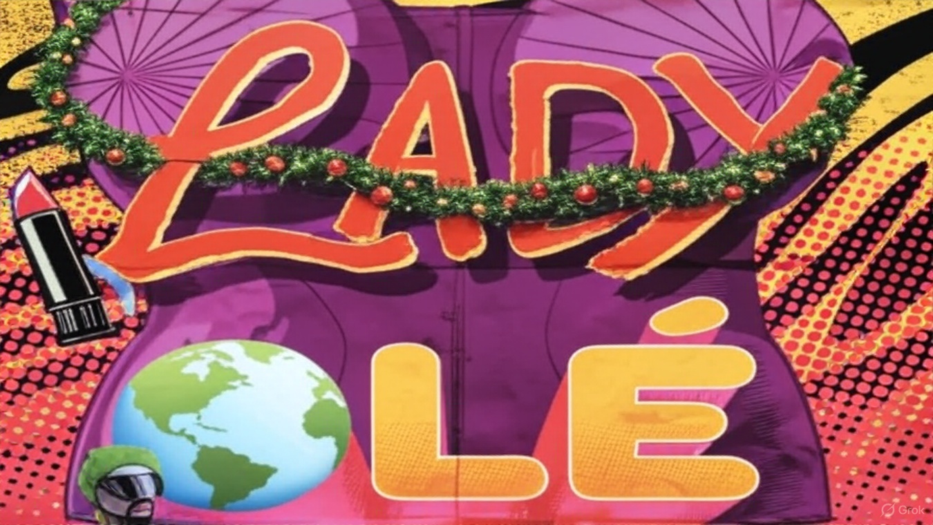 Christmas Party Lady Ole at Bethnal Green working Mens Club