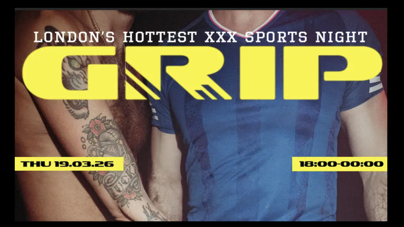 Grip is a gay men's sports night at Electrowerkz club