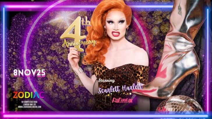 Zodiac Bar, Club and Karaoke 4th Birthday Party, Saturday 8 November 2025