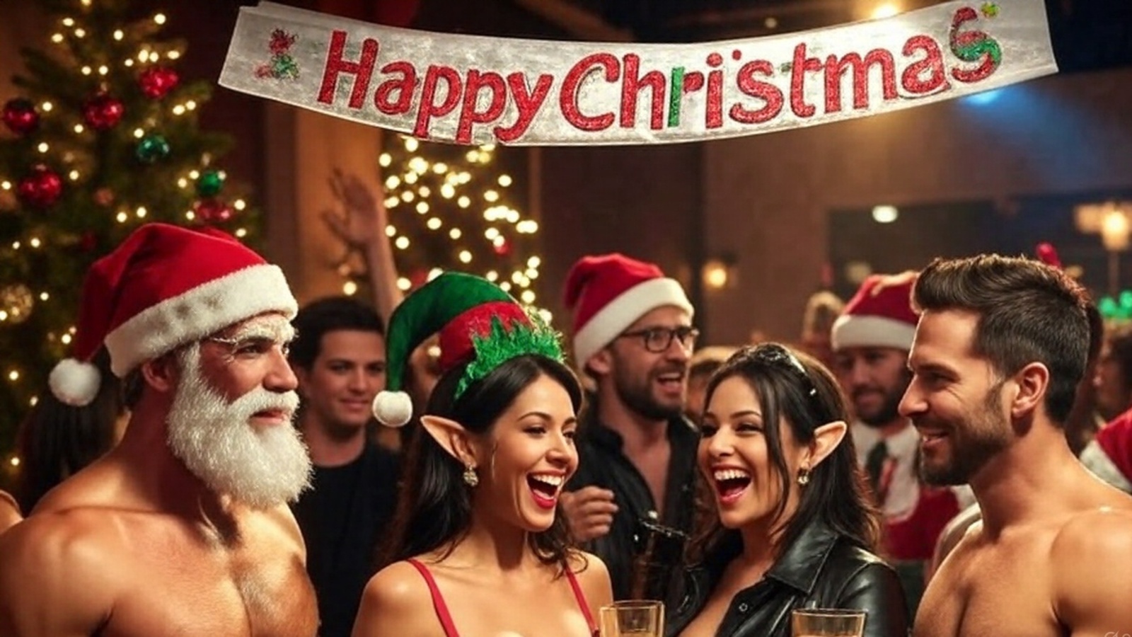 Gay LGBTIQ Christmas Party is London