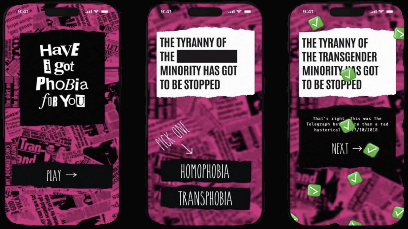 Parody game encourages players to learn from the past and support a more inclusive future