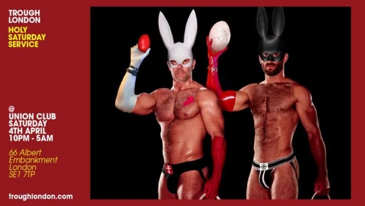 Trough is a gay sex club at club Union in Vauxhall, South London.