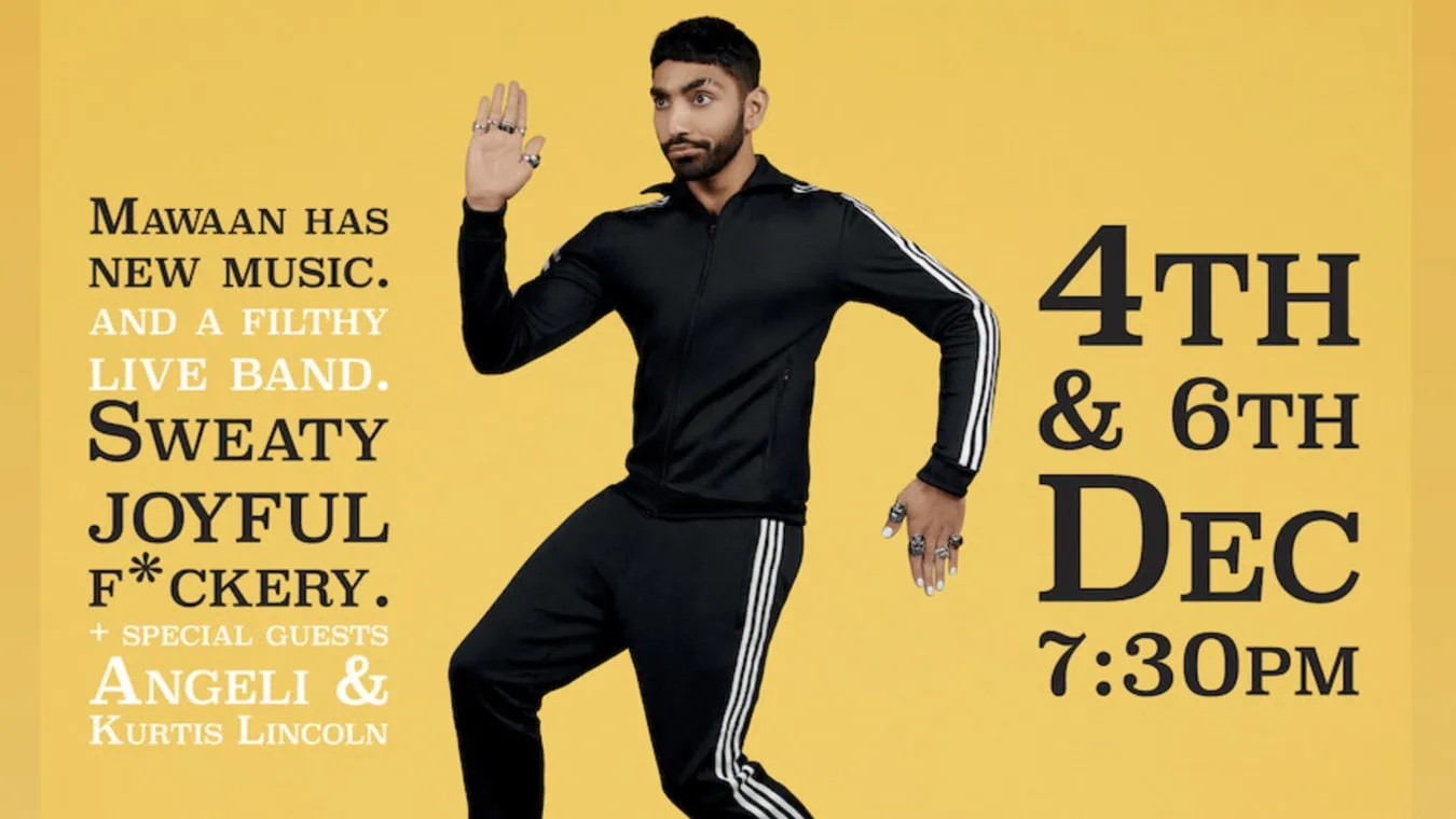 Live: Mawaan and the Tracksuits at The Divine