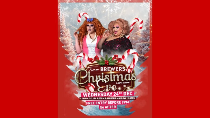 Christmas Eve at the Two Brewers