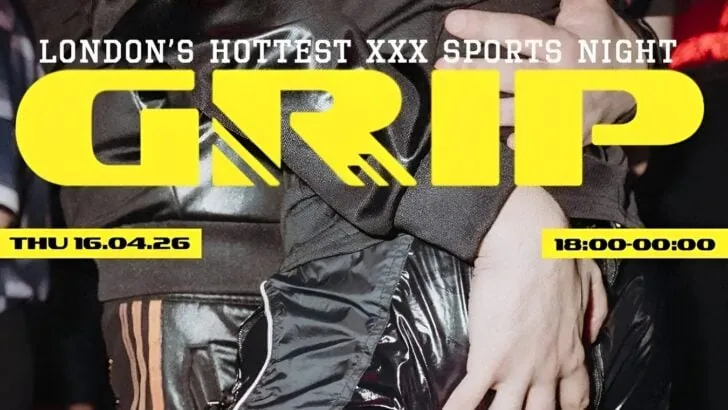 Grip is a gay men's sports night at Electrowerkz club