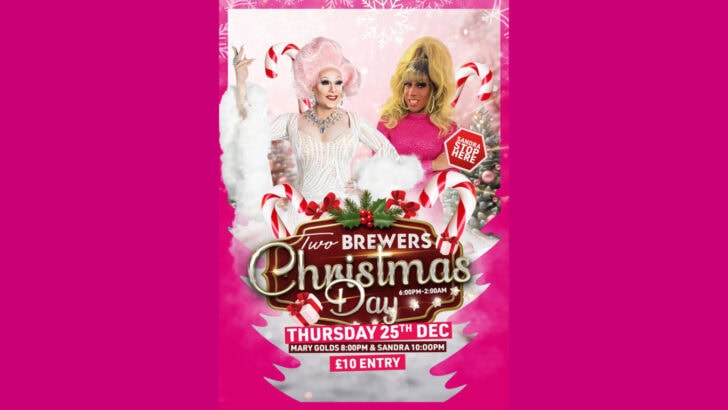 Christmas Day at the Two Brewers