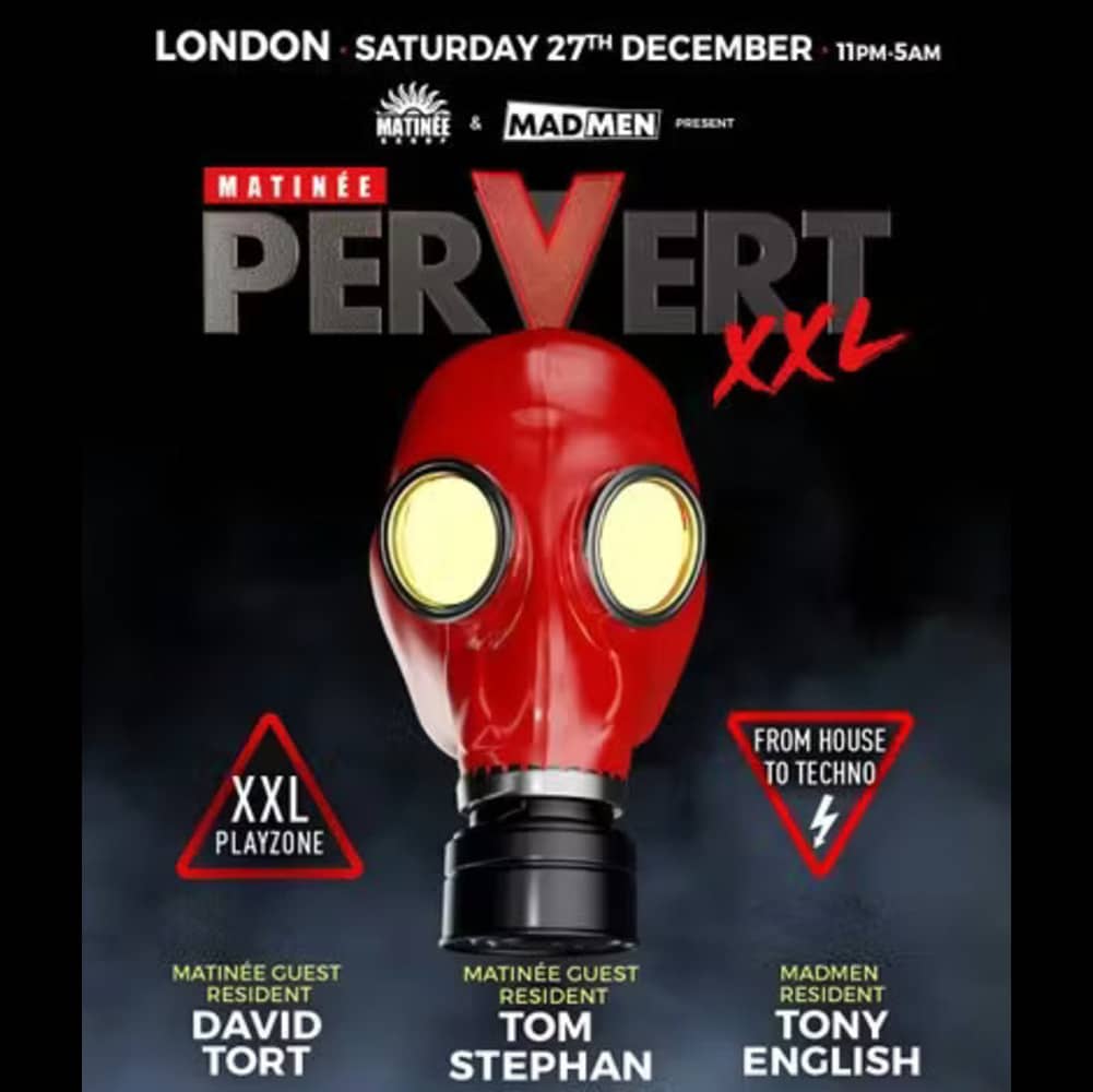 Gay party with a playroom