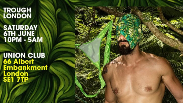 Trough is a gay men's club night at Union Club in Vauxhall, South London.
