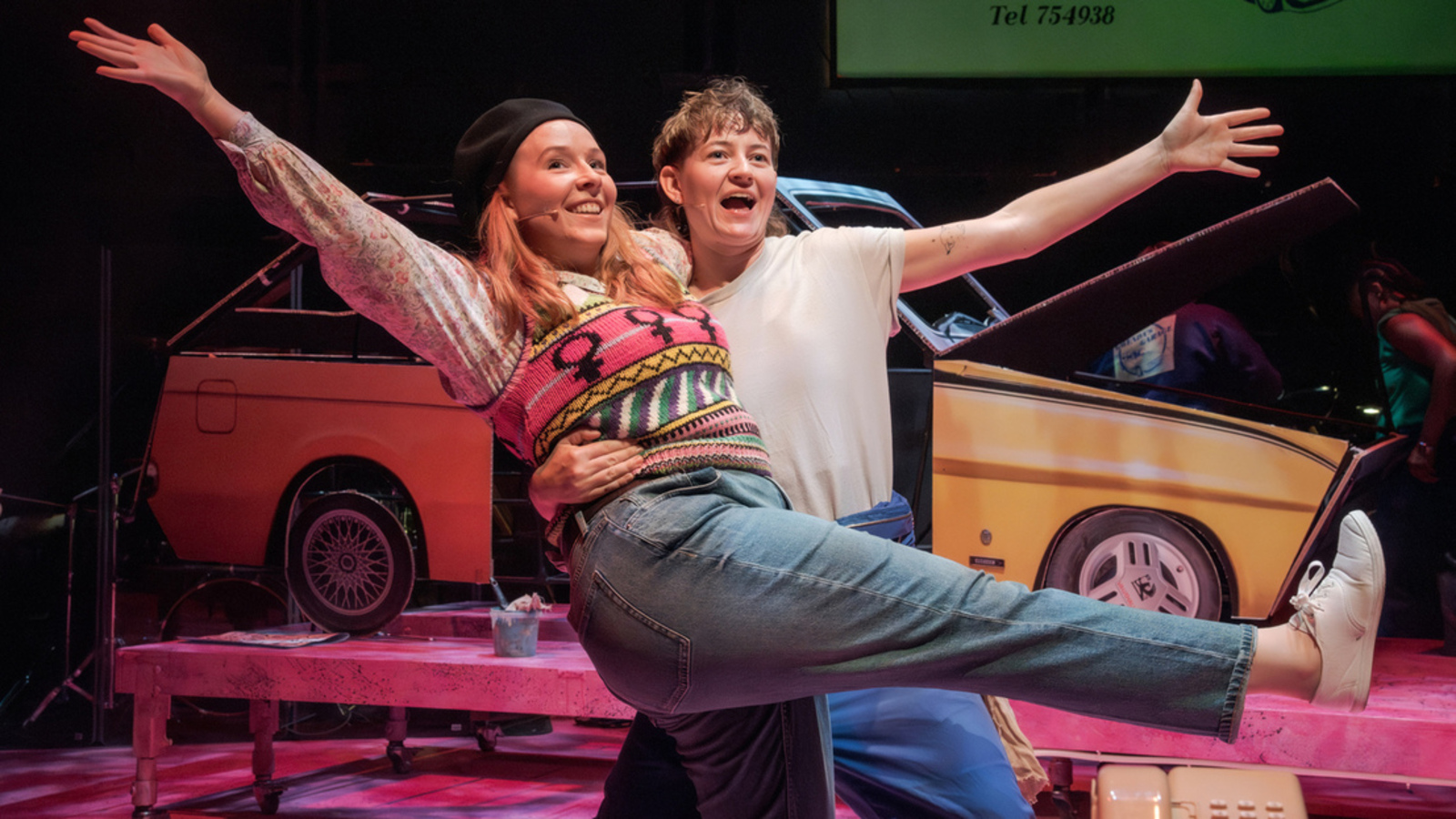 Lucy Mackay writes about her role as ‘Dipstick’ in the gorgeous new queer musical, Gwenda’s Garage, now playing at Southwark Playhouse, Borough