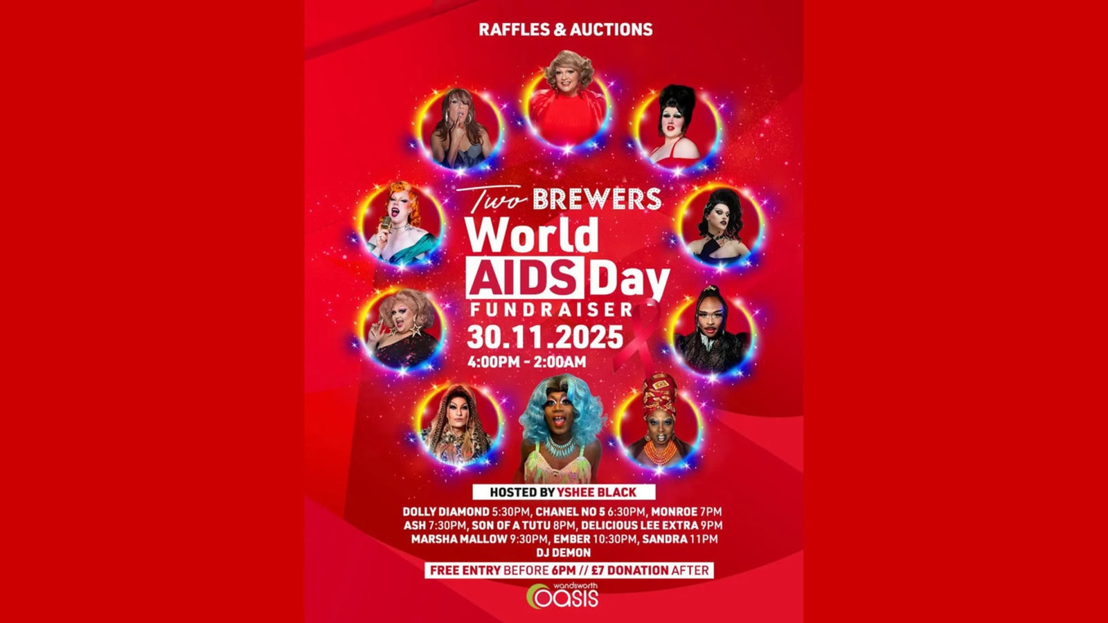 World AIDS Day Fundraiser at The Two Brewers