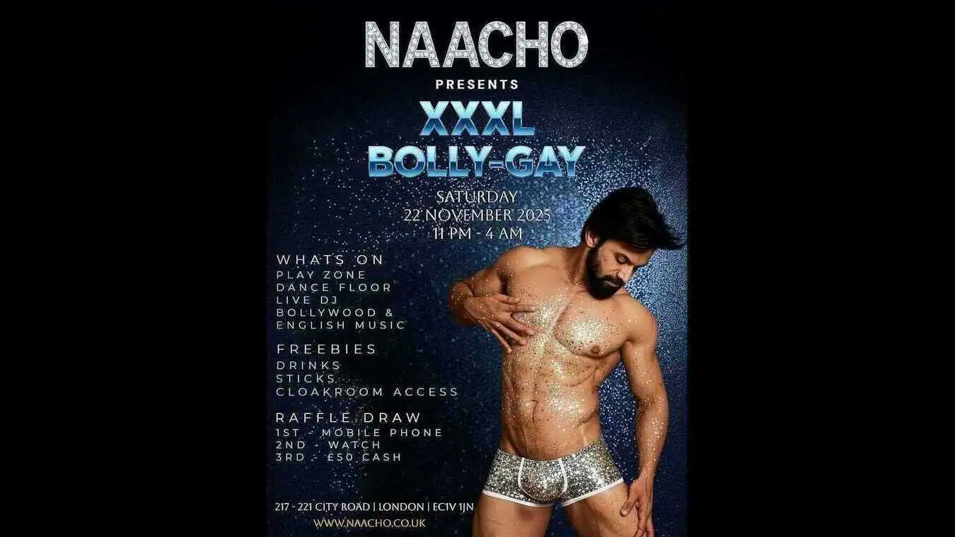 Naacho gay Asian cruise club in London.