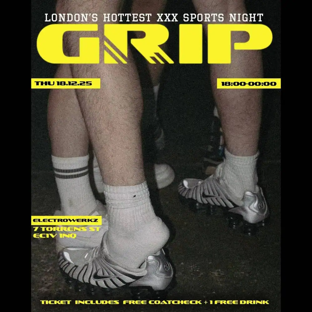 Grip gay club night at Electrowerkz London