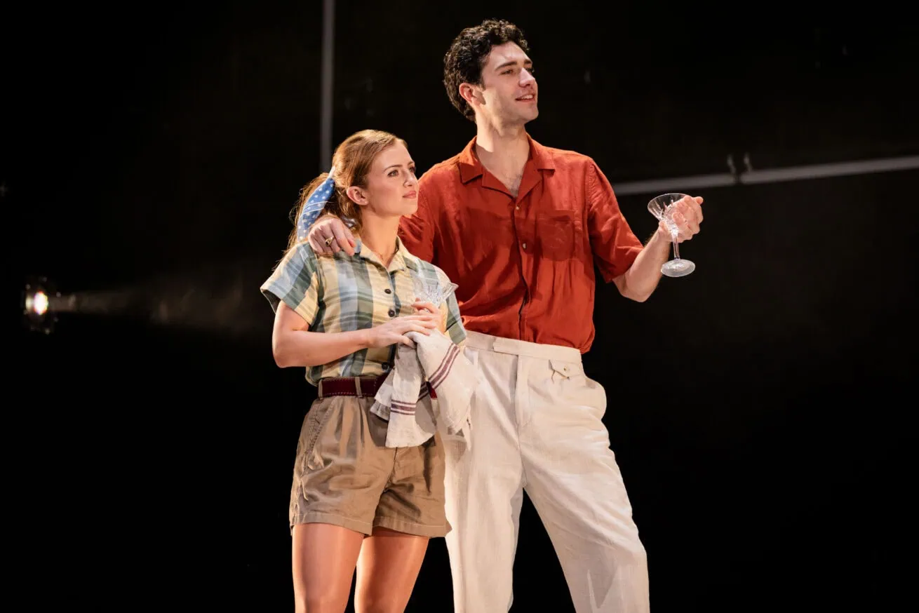 Stage photo of the critically acclaimed UK tour of The Talented Mr Ripley, which returns January to May 2026