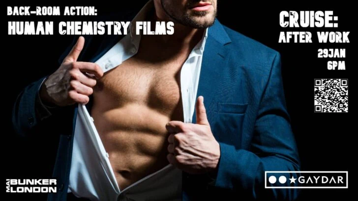 Cruise After Work with Gaydar at Bunker Bar in London