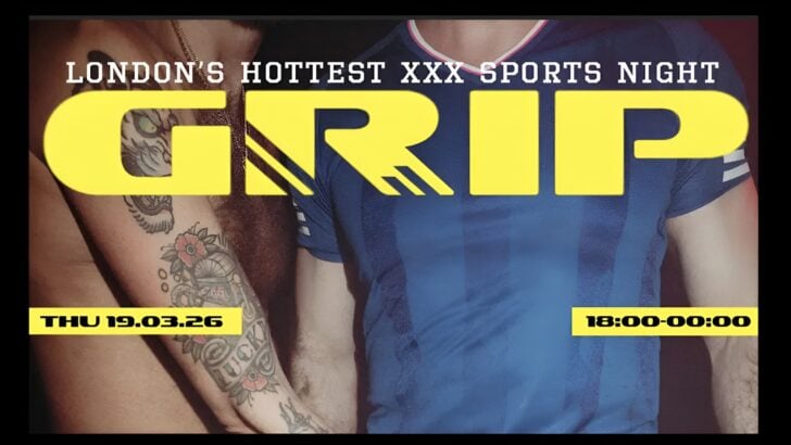GRIP: your XXXL Sports Night at Electrowerkz on Thursday 19 March 2026 (6pm-12am)