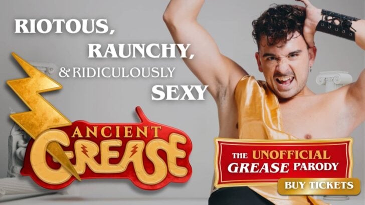 Ancient Grease is a queer themed play being staged at a theatre in London.