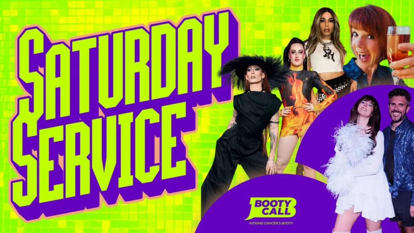 Saturday Service presents Booty Call at Betty & Joan's LGBTQ venue in South London.