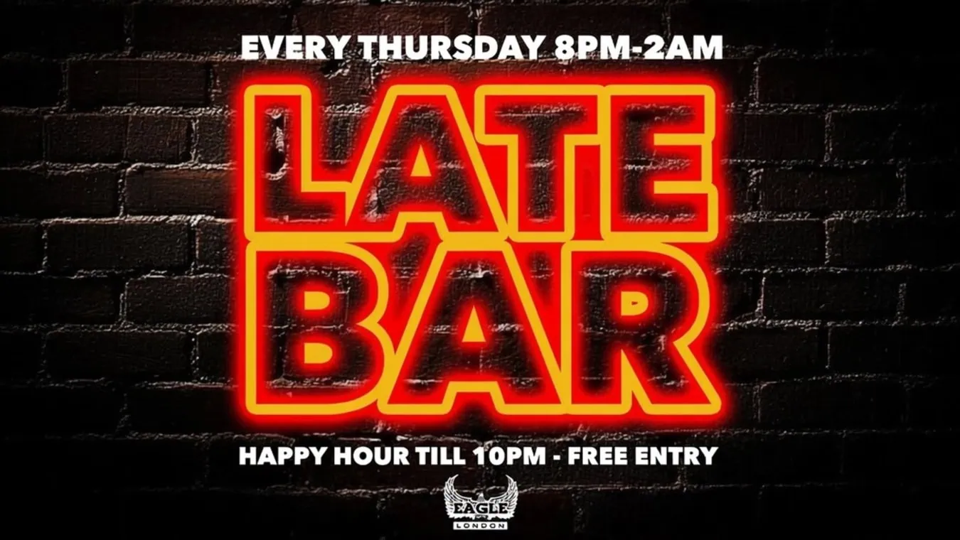 Late gay bar in Vauxhall London on a Thursday night.