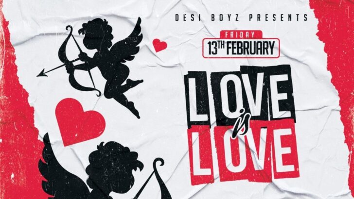 Desi Boyz Love Is Love at Fire, Friday 13 February (11pm-4am)